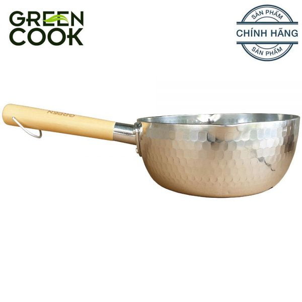 Quánh nhôm vân tuyết 20 cm Green Cook GCS04-20