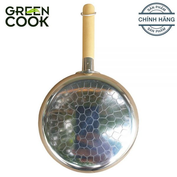 Quánh nhôm vân tuyết 20 cm Green Cook GCS04-20