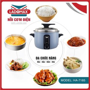 NỒI CƠM CÔNG NGHIỆP LADOMAX HA- 7185 (8.5lít)