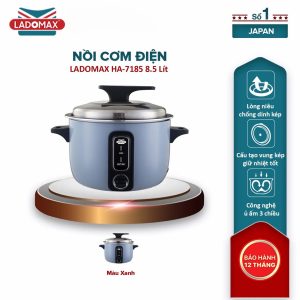 NỒI CƠM CÔNG NGHIỆP LADOMAX HA- 7185 (8.5lít)