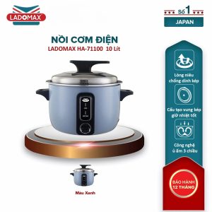 NỒI CƠM CÔNG NGHIỆP LADOMAX HA-71100 (10Lít)