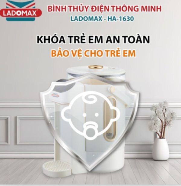 BÌNH THỦY ĐIỆN THÔNG MINH LADOMAX HA- 1630