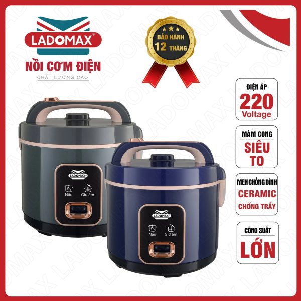 NỒI CƠM ĐIỆN NẮP GÀI LADOMAX HA-7922