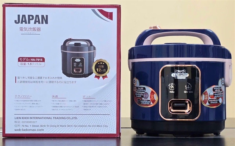 NỒI CƠM NẮP GÀI LADOMAX HA- 7915