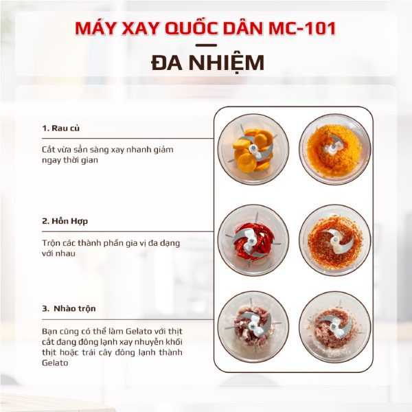 MÁY XAY THỊT OSAKA MC- 101