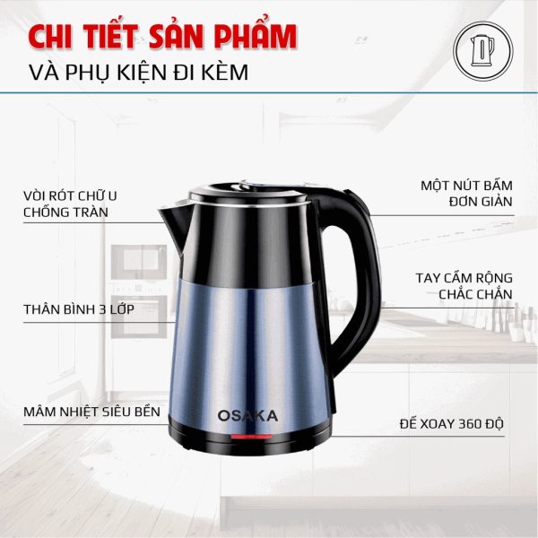 ẤM ĐUN SIÊU TỐC LADOMAX HKT-1822