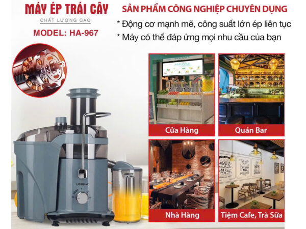 MÁY ÉP ĐA NĂNG LADOMAX HA-967