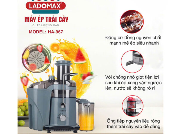 MÁY ÉP ĐA NĂNG LADOMAX HA-967
