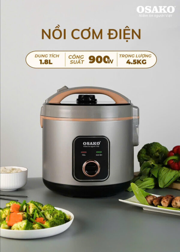 NỒI CƠM ĐIỆN OSAKO OCD-218