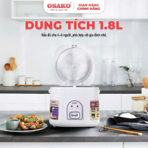 NỒI CƠM ĐIỆN NẮP GÀI OSAKO OC- 318