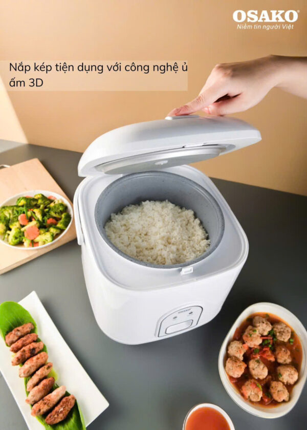 NỒI CƠM ĐIỆN NẮP GÀI OSAKO OC- 318