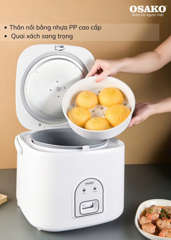 NỒI CƠM ĐIỆN NẮP GÀI OSAKO OC- 318