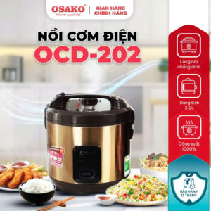 NỒI CƠM NẮP GÀI OSAKO OCD 202