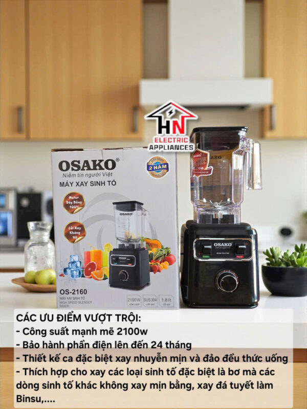 MÁY XAY SINH TỐ CÔNG NGHIỆP OSAKO OS-1723