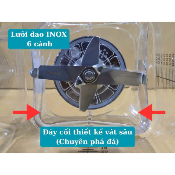 MÁY XAY SINH TỐ CÔNG NGHIỆP OSAKO OS-1723