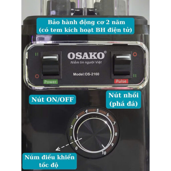 MÁY XAY SINH TỐ CÔNG NGHIỆP OSAKO OS-1723