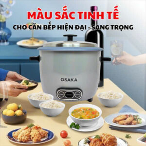 Nồi Cơm Mê Kong 1 Lít Nắp Rời Osaka RC121