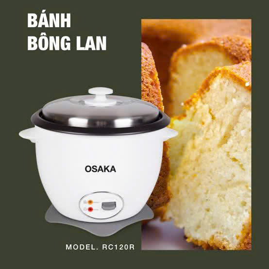 Nồi Cơm Mê Kông Nắp Rời Osaka 2.2Lít (màu trắng) Nồi Cơm Mê Kông Nắp Rời Osaka 2.2Lít (màu trắng)